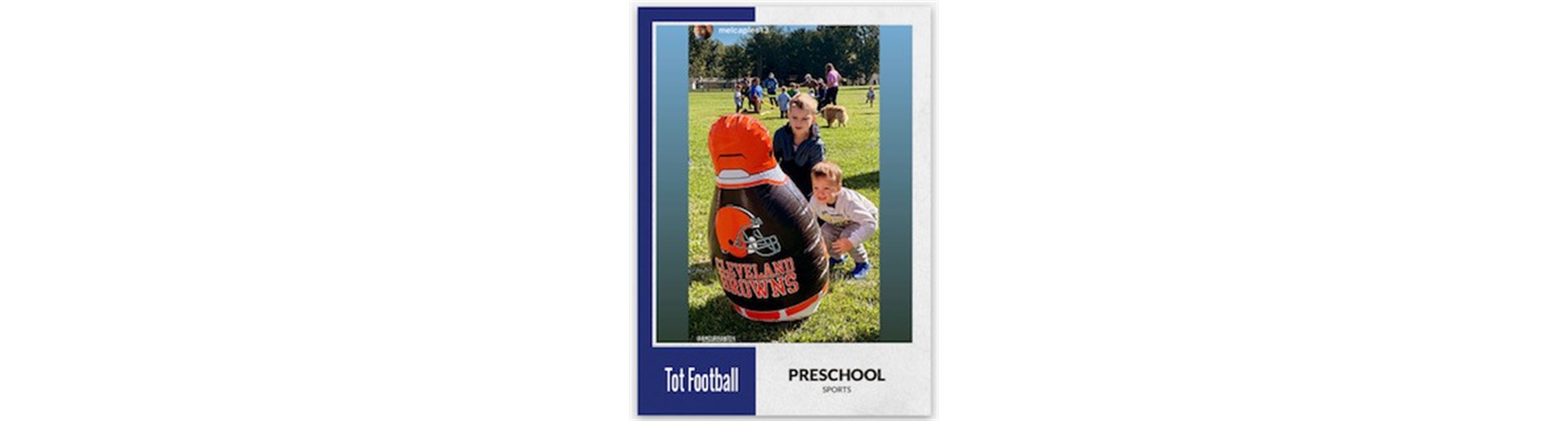 Tot Football Class (Ages 3-5)
