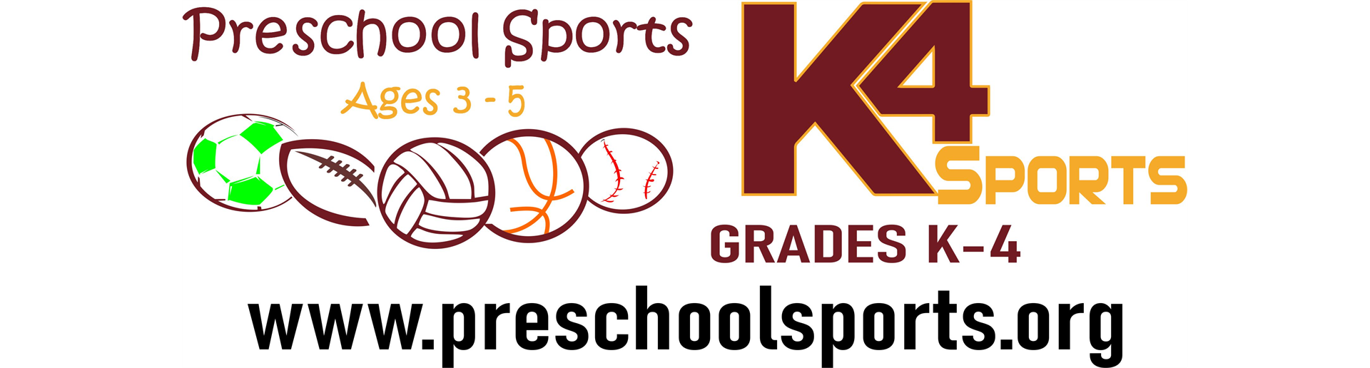 Preschool & K4 Sports